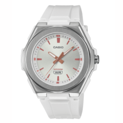 Casio General LWA-300H-7EV White Resin Band Men Watch